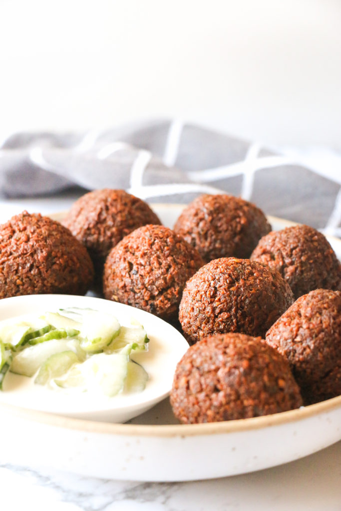 Chickpea falafels